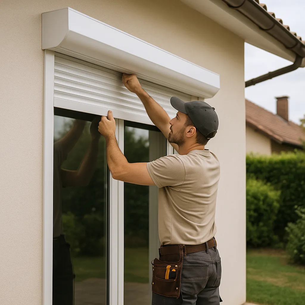 Dépannage de volets roulants électriques et manuels